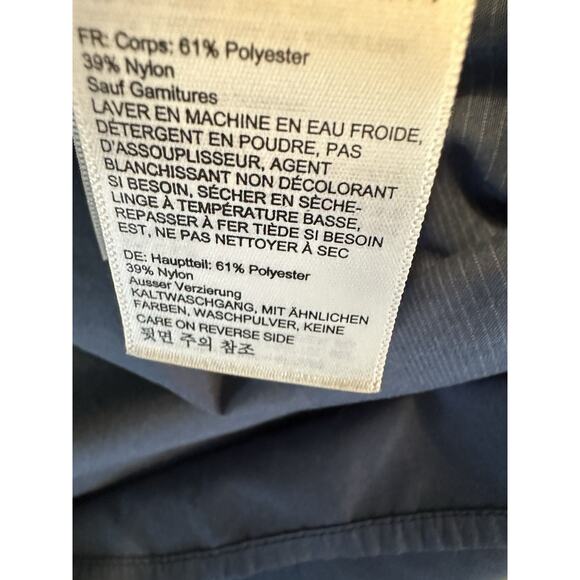 Marmot Mens Blue Gradient Ombré Shirt Large‎ Button Up Outdoor Hiking Camping - Picture 10 of 10